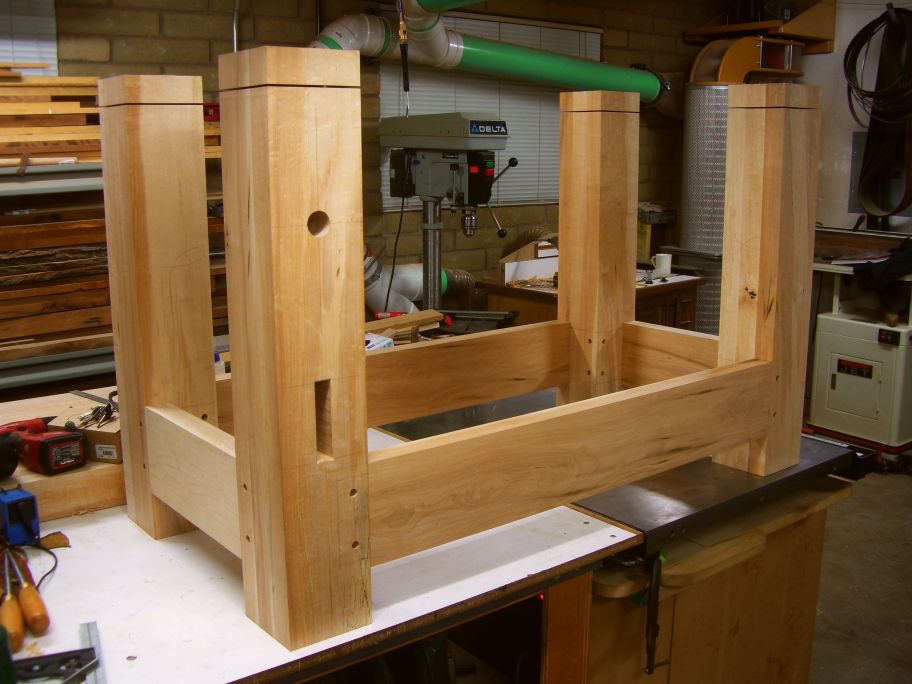 Wooden Work Bench Legs PDF Woodworking